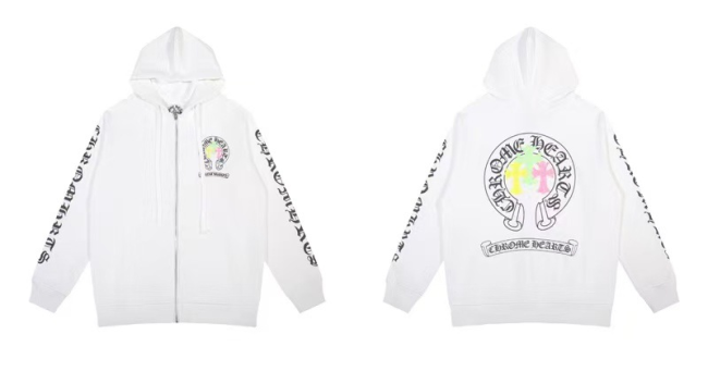 Fashion Chrome Heart  Jacket with Tags #NOO