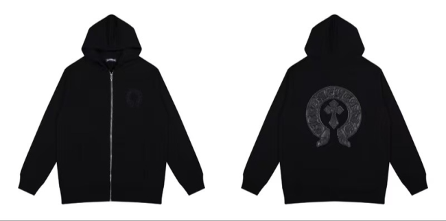 Fashion Chrome Heart  Jacket with Tags #NOO