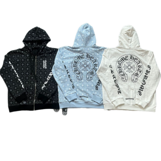 Fashion Chrome Heart  Jacket with Tags #NOO