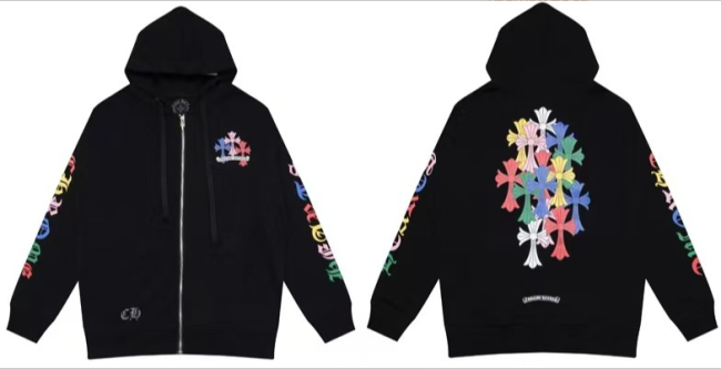 Fashion Chrome Heart  Jacket with Tags #NOO