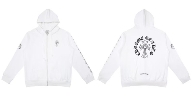 Fashion Chrome Heart  Jacket with Tags #NOO