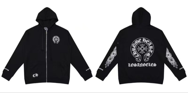 Fashion Chrome Heart  Jacket with Tags #NOO