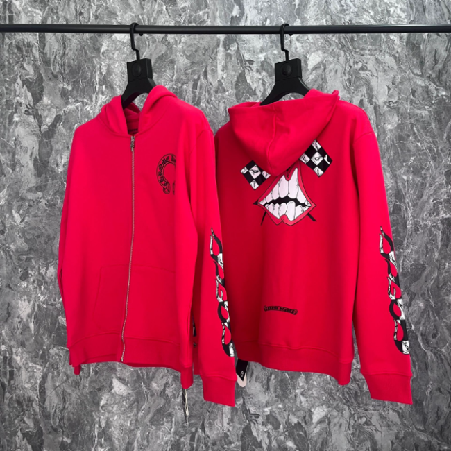 Fashion Chrome Heart  Jacket with Tags #NOO