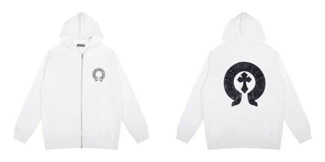 Fashion Chrome Heart  Jacket with Tags #NOO