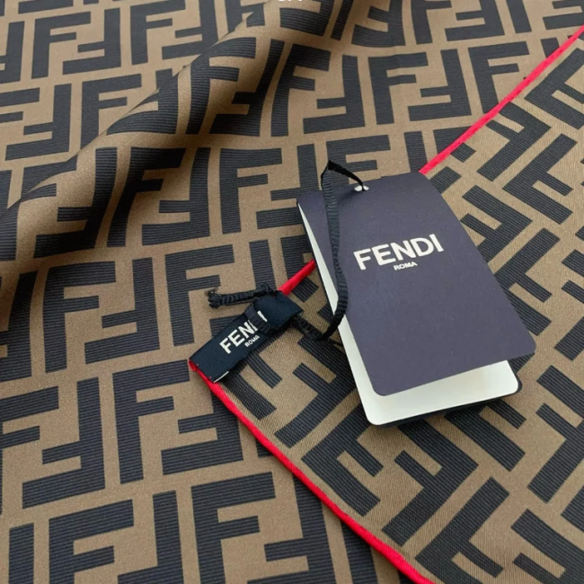 Fashion Silky Scarf with Tags Size 90*90 #FEI