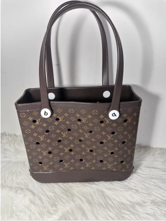 Fashion Beach bag size:35*12*32cm#LOV