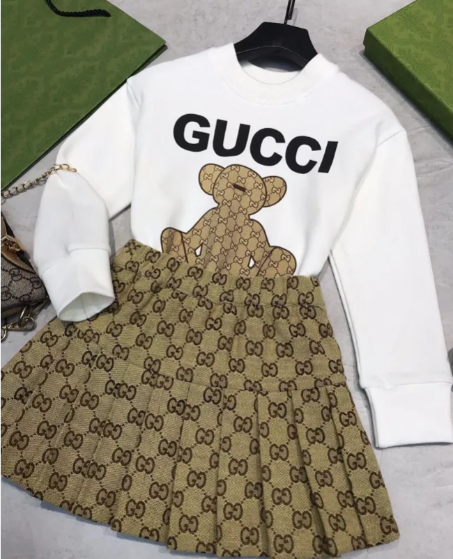 Wholesale Sweatshirt with Skirt Set with Tag #GUI