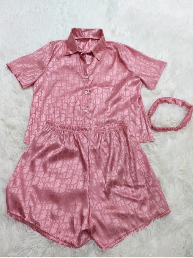 Designer Sleepwear 3 Pcs Sets #LOV