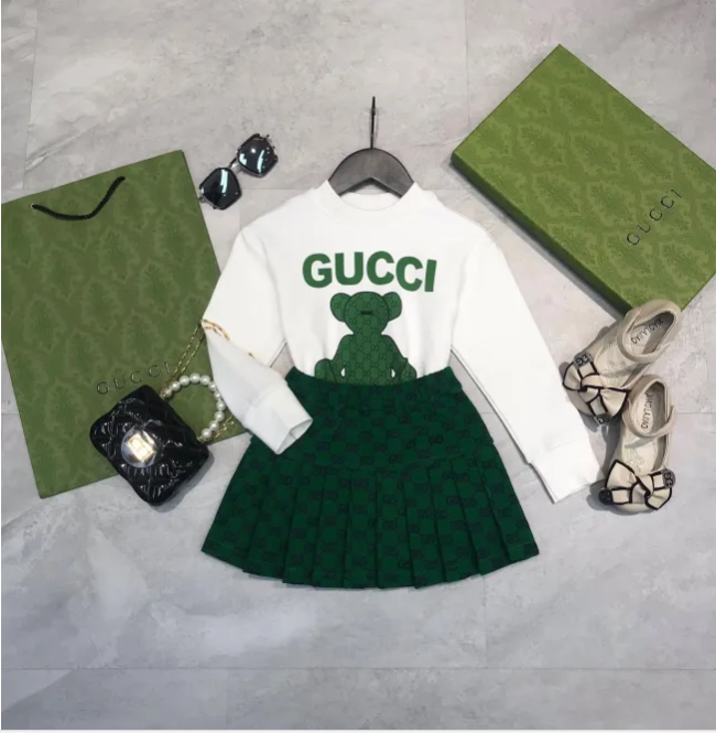 Wholesale Sweatshirt with Skirt Set with Tag #GUI