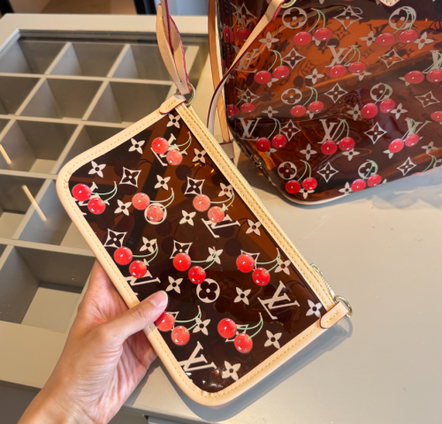 Transparent Tote Bag No Box #LOV