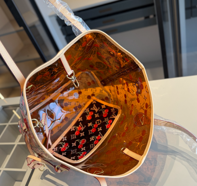 Transparent Tote Bag No Box #LOV