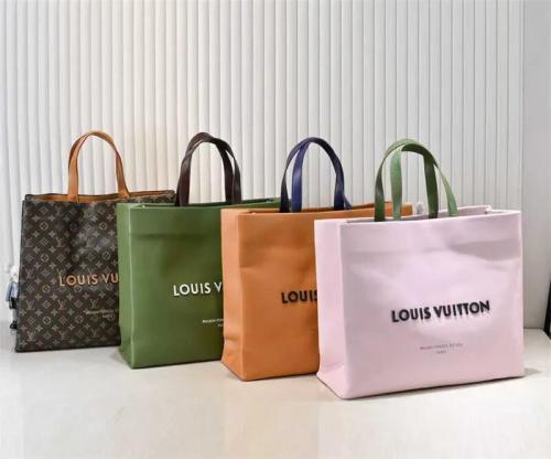 High quality leather Tote bag size:40*32*16cm #LOV