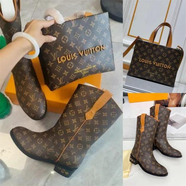 High quality boots & Tote bag free USPS shipping #LOV
