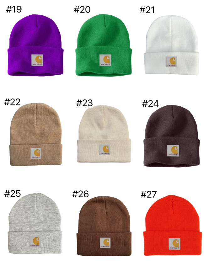 Carhartt Beanies with Tags #NOO