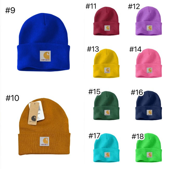 Carhartt Beanies with Tags #NOO