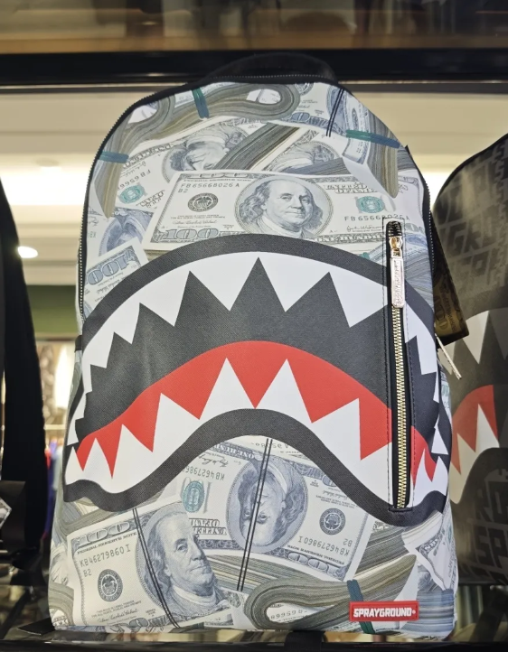 High Quality SprayGround BookBag with Tags #NOO