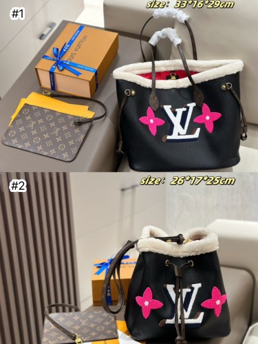 uality Furry Bag No Box #LOV