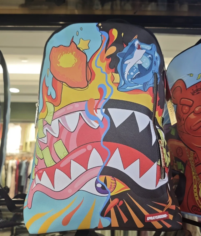 High Quality SprayGround BookBag with Tags #NOO