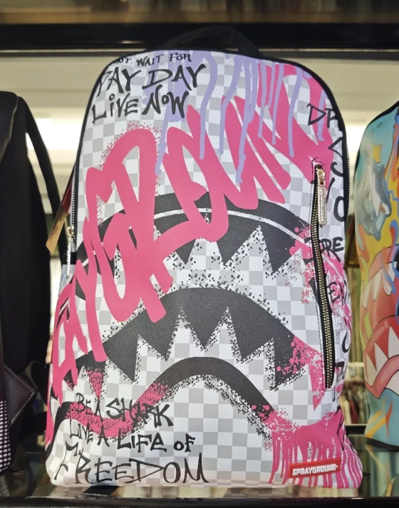 High Quality SprayGround BookBag with Tags #NOO