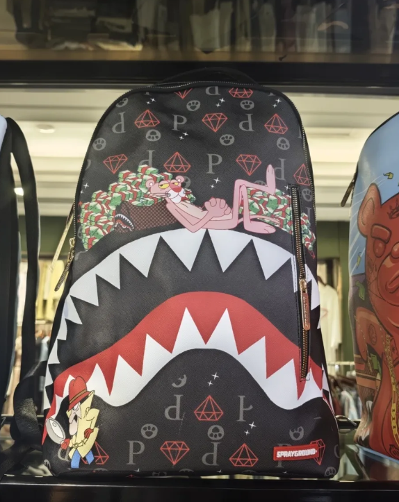 High Quality SprayGround BookBag with Tags #NOO