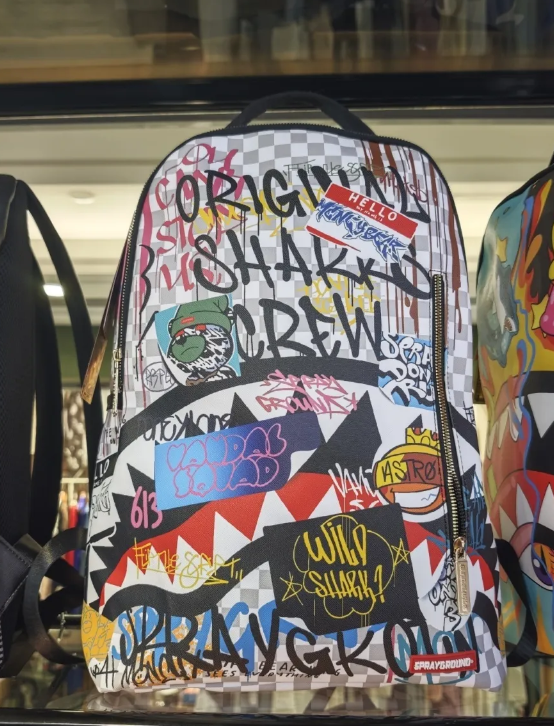 High Quality SprayGround BookBag with Tags #NOO