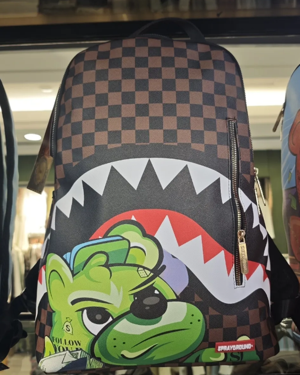  High Quality SprayGround BookBag with Tags #NOO