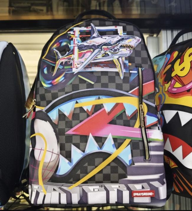  High Quality SprayGround BookBag with Tags #NOO