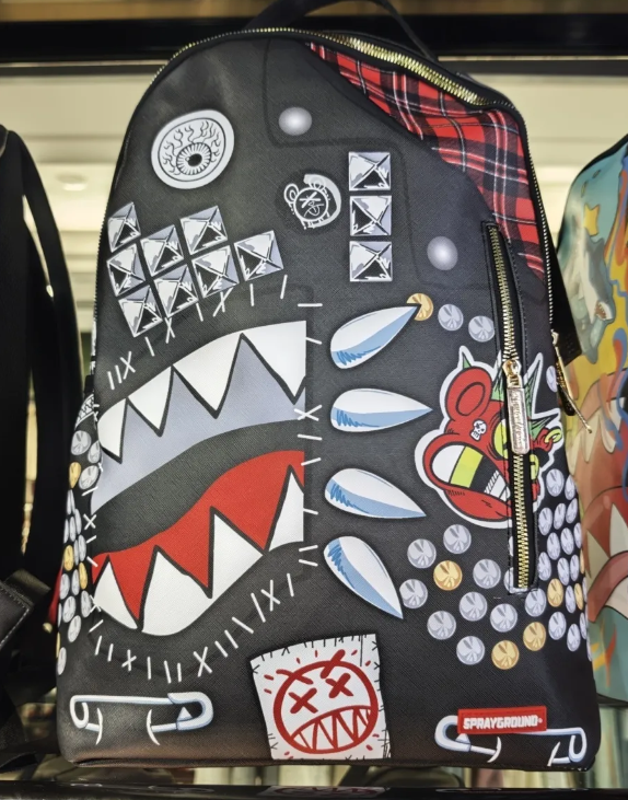 High Quality SprayGround BookBag with Tags #NOO