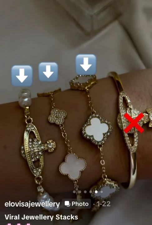 Fashion Bracelet Set No Box #NOO