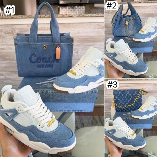 Fashion Shoes with Bag Set #COA #NIK