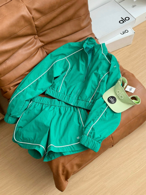 Alo Jacket with Short Set with Tags