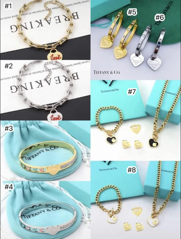 Wholesale Tiffany Jewery No Box #TIF
