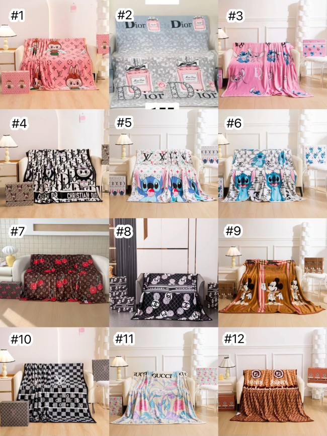 Fashion Winter Blanket No Box #LOV