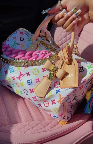 Fashion Decorated Pillow Bag No Box #COA