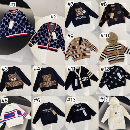 Kids Designer Sweaters with Tags