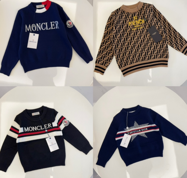 Kids Designer Sweaters with Tags