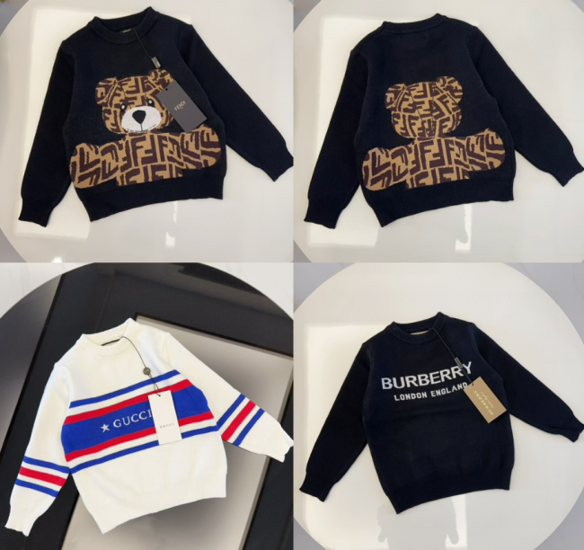 Kids Designer Sweaters with Tags