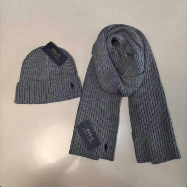 Polo Scarf with Hat Set #POL