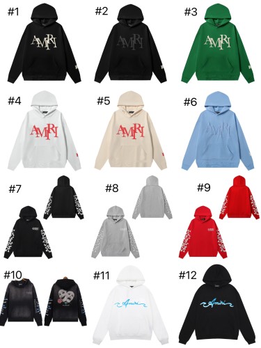 Fashion Amiri Hoodie with Tags