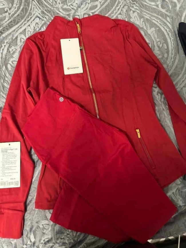 Lulu Define Jacket Set with Tags #NOO