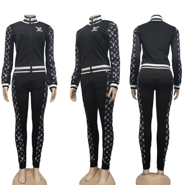 Women Fashion 2 pcs Tracksuit #LOV