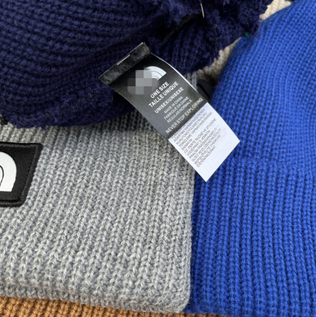 TNF Beanies with Tags