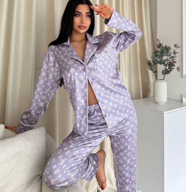  Fashion Long Sleeve Pajama #LOV