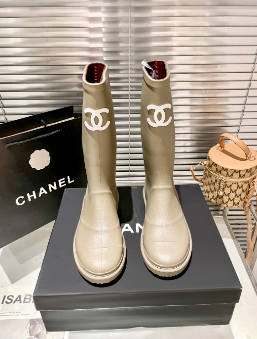 Fashion Rainboots with Box #CHN