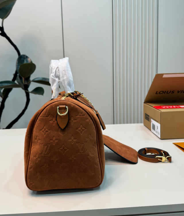 Women Fashion Suede Tote Bag No Box #LOV