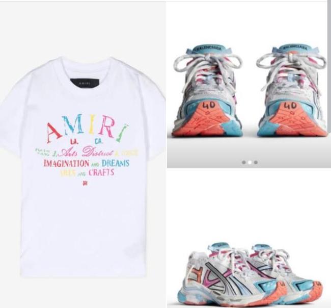 Fashion Shoes with Shirt Set #BAL