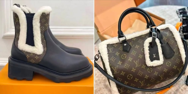  Fashion Boots with Bag Set #LOV