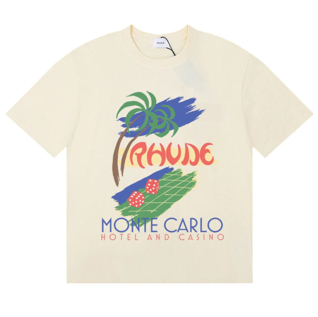 Rhude Shirt with Tags Cotton Material #NOO