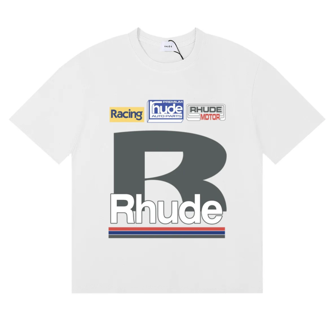 Rhude Shirt with Tags Cotton Material #NOO