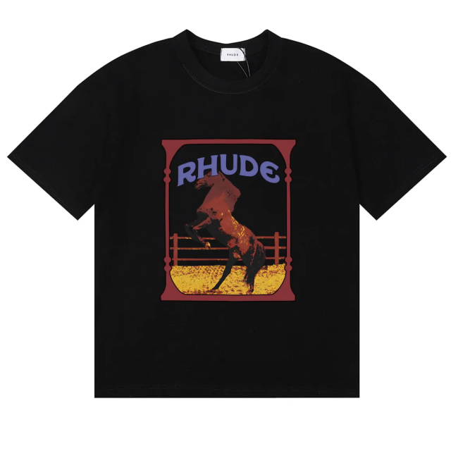 Rhude Shirt with Tags Cotton Material #NOO